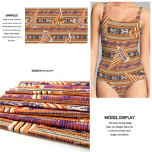High-Stretch Digital Printed New Pattern Knit Fabric for Swimwear